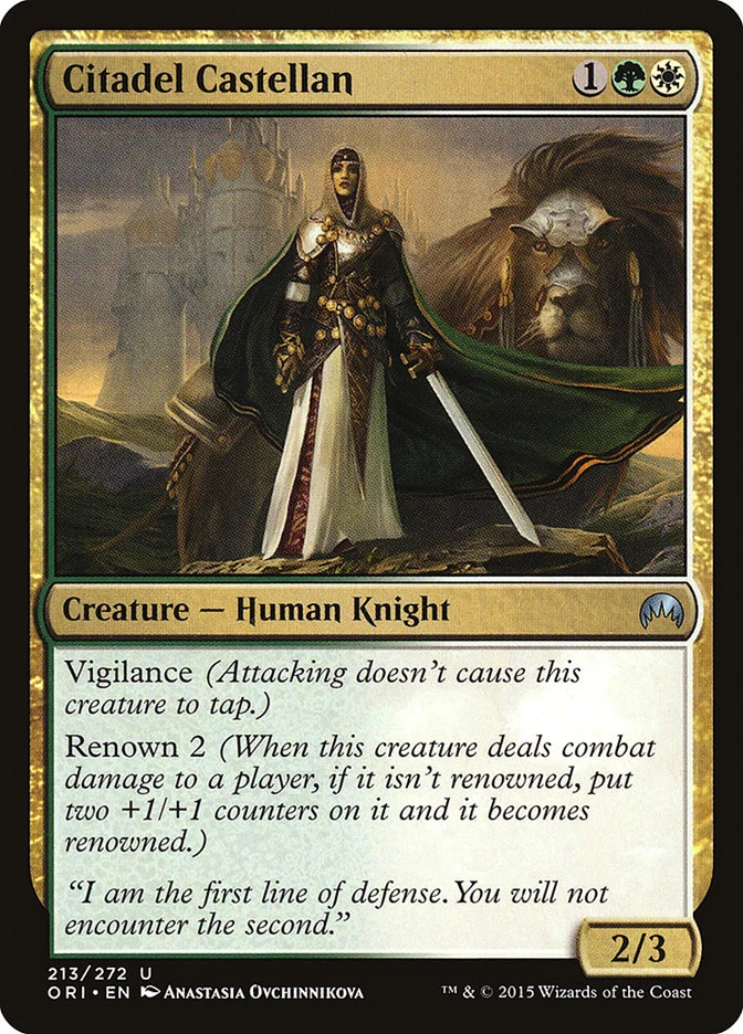 Citadel Castellan (213) Magic Origins ORI MTG Magic - Image 1 of 1
