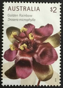 2015 WILDFLOWERS HIGH VALUE STAMP USED FROM BULK ESTATE FREE POST IN AUSTRALIA - Picture 1 of 1