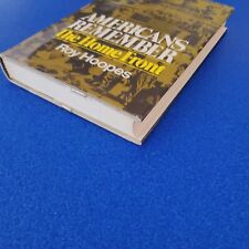 AMERICANS REMEMBER THE HOME FRONT HARDCOVER U.S WAR HISTORY SHIPS FREE