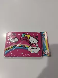 8 Hello Kitty Party Invitations & Thank you Cards Brand New - partially open - Picture 1 of 11