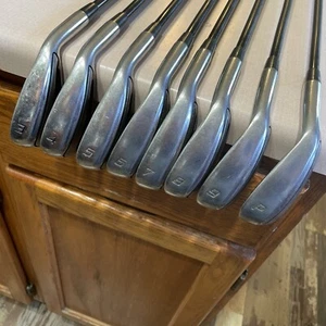 RH SV2 Stabilizer Iron Golf Set 3,4,5,6,7,8,9,PW Graphite Black Diamond 751 - Picture 1 of 10
