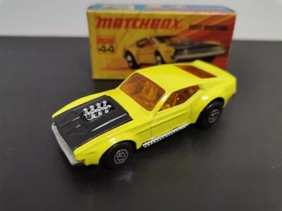 MATCHBOX SUPERFAST 44 BOSS MUSTANG - Immagine 1 di 4