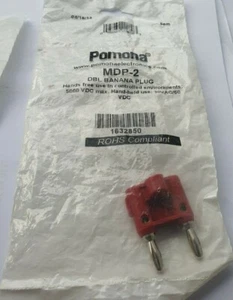 POMONA MDP2 DBL Banana Plug 2/PK (R5S9.3B3) - Picture 1 of 1