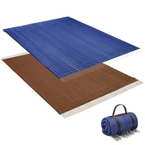 KINGCAMP Camping Decke Merida Picknick Strand Park Decke Wasserdicht Wolle-Optik - Bild 1 von 16