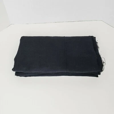 Cotton Blend Knit Fabric sewing quilting clothing Black 1 to 3 Yards New - Image 1 of 4