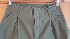 Hose H&M Grün Khaki 38 40 Bundfalte Chino - Bild 1 von 5