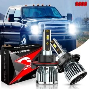 2 piezas bombillas LED de haz alto bajo H13 9008 para Ford Escape 2008-2012 - Imagen 1 de 10
