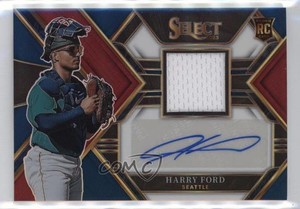 2023 Panini Select Rookie Jersey Tri-Color Prizm /49 Harry Ford #PJA-HF Auto