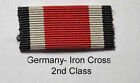 Gr002-Germany- Iron Cross-2nd Class Ribbon Bar