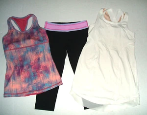Ivivva by Lululemon Tennis Dress Tunic Top Girl 10 Simple Shelf Bra - Picture 1 of 4