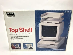 Vintage Tandy Computer Products Top Shelf Monitor Tray System Movie Set Prop - Picture 1 of 12