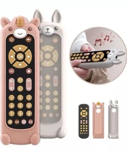 Kids Silicone Teething Remote Control - Picture 1 of 11