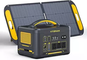 VTOMAN JUMP 600X/1500x Portable Power Station LiFePO4 Battery Solar Generator - Picture 1 of 56