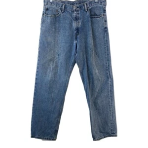 Levi's 550 Jeans Men's W38xL32 Regular Taper Fit Light Wash Denim 100% Cotton - Picture 1 of 16