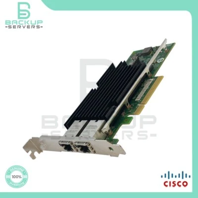 Cisco UCSC-PCIE-ITG X540 10Gbps 2-Port PCI-e 2.0 x8 RJ-45 Network Adapter - Image 1 of 3