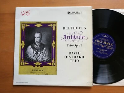 33CX 1643 Beethoven Archduke Trio Op. 97 Oistrakh Trio Columbia Mono B/G EX - Image 1 of 4