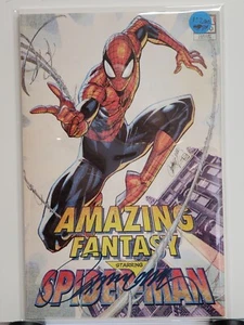 Amazing Fantasy #1000 J Scott Campbell Store 1:200 retro variant SEALED w/COA - Picture 1 of 2
