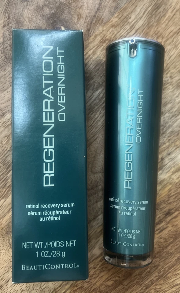 BeautiControl Regeneration Overnight Retinol Recovery Serum! 1 oz. New With Box - Image 1 of 2