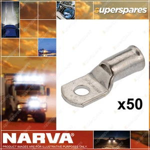 Narva Battery Cable Lugs with Eyelet (50mm 2) 8mm Stud - Bag Of 50 - Picture 1 of 2