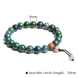 Bracelet Men Jewelry Pulseira Healing Balance Buddha Beads Reiki Prayer 149A - Picture 1 of 1