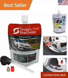 Tire Sealant Kit Rubber 2-in-1 Bead Sealer Easy Install Leak Repair Fast Ship - Picture 1 of 6
