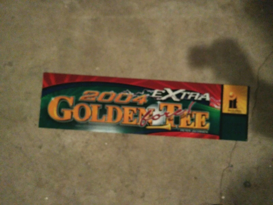 golden tee 2004 extra arcade marquee #134 - Image 1 of 1