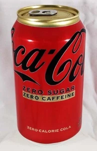 Coca-Cola ZERO Caffeine Free (USA 2024) FULL NEU 12oz 355ml Dose Coke American - Bild 1 von 4