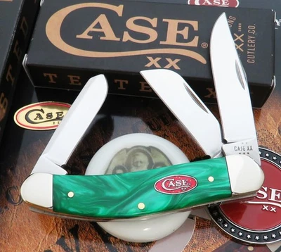 Нож Case XX Sowbelly 2025 Зеленый Жемчуг Киринит ТОЧНЫЙ НОЖ ПОКАЗАН КАК НОВЫЙ В КОРОБКЕ AAA+ NR - Изображение 1 из 4