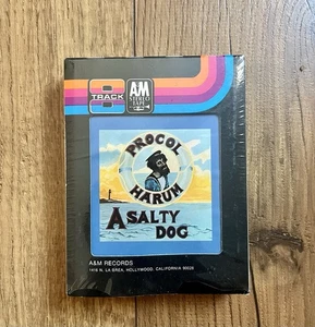 Vtg PROCOL HARUM A SALTY DOG 8 Track W/ Cover UNTESTED Very Good Condition - Imagen 1 de 5