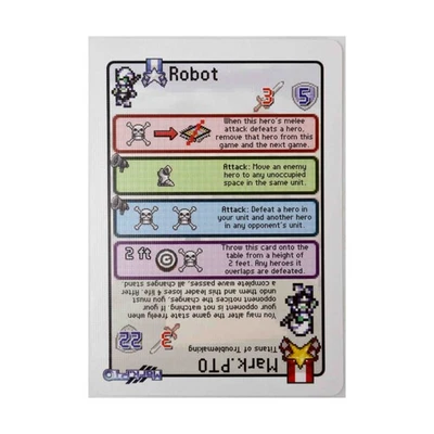 Level 99 Pixel Tactics Pixel Tactics - Robot /Mark.PTO Bag NM - Image 1 of 2