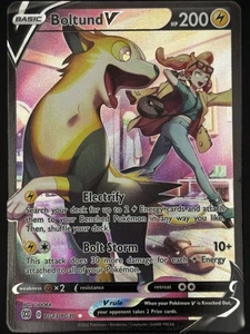 Pokemon - Boltund V - TG13/TG30 Brilliant Stars Trainer Gallery - Near Mint - Picture 1 of 2
