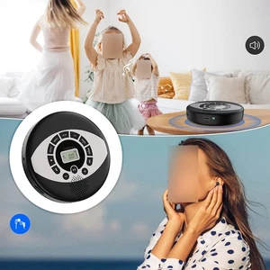 Tragbarer CD-Player mit Anti-Skip-Akku zwei Lautsprecher für Musikliebhaber - Bild 1 von 12