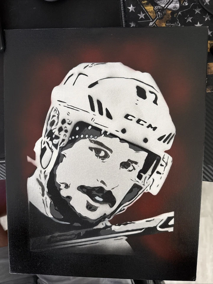 Pintura Sidney Crosby - Pittsburgh Penguins Foto 1 de 2