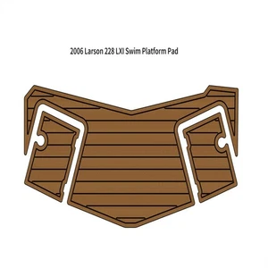 2006 Larson 228 LXI Swim Platform Step Pad Boat EVA Foam Teak Deck Floor Mat - Picture 1 of 16