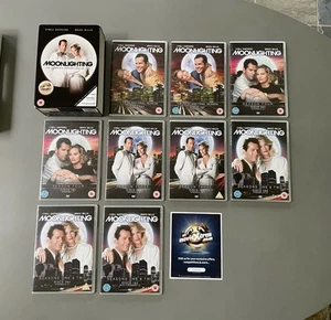 Moonlighting Serie 1-5 - Komplett (UK DVD) Bruce Willis Selten - Top Zustand - Bild 1 von 5