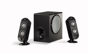 Logitech X-230 Subwoofer With 2 Logitech Speakers S-0123A - Photo 1/3