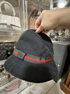 Gucci Bucket Hat Black Small - Picture 1 of 4