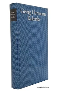 Georg Hermann: Kubinke (Bibliothek des 20. Jahrhunderts) | Deutscher Bücherbund - Imagen 1 de 1