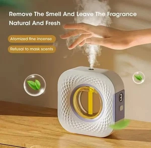 2-in-1 Smart Aroma Diffuser Air Purifier LED Warm Light Oil Diffuse Time Release - Picture 1 of 12