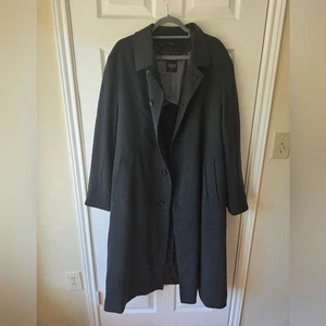 Abrigo para hombre Sanyo R42 gris carbón vintage - Imagen 1 de 15