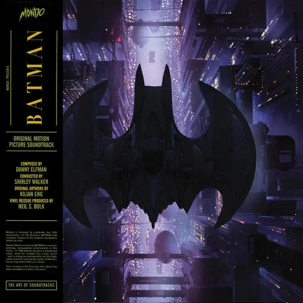 Danny Elfman Batman (Original Motion Picture Score) NEAR MINT mondo Vinyl LP - Bild 1 von 1