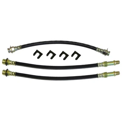 Kit de manguera de freno de goma frenos de tambor 1956-58 Buick Century Roadmaster 3 piezas Foto 1 de 4