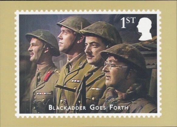 GREAT BRITAIN Blackadder Goes Forth PHQ Card II Foto 1 de 1