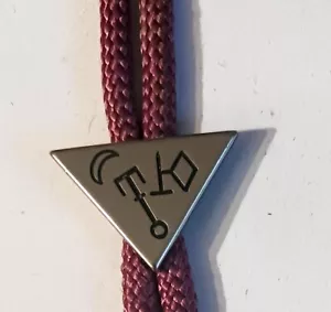 Bolo Tie Sigil Triangle - Picture 1 of 4