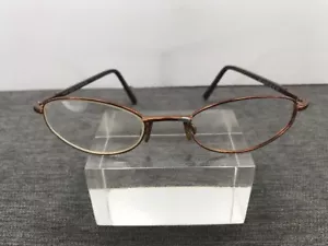 Anne Klein 9035 K1201-S Womens Frames 50-19-135 Brown Vintage Eyeglasses 7858 - Picture 1 of 12