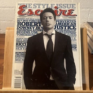 Esquire March 2007 The Style Issue Vol.147 No. 3 Robert Downey Jr. Cover (S1.8) - Picture 1 of 11