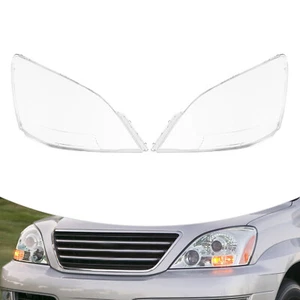 For Lexus GX470 2003-2009 Pair Headlight Lens Clear Headlamp Cover Replacement - Bild 1 von 10