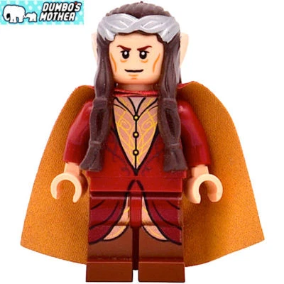 LEGO Elrond minifigura capa de 2 caras en caja original 79006 Señor de los Anillos RARO Foto 1 de 3