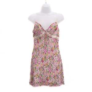 Vestido Princesa Polly Talla 6 Floral Mini Muñeca Bebé Correas de Espagueti Encaje Coqueta - Imagen 1 de 7