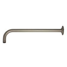 Whitehaus WHSA430-BN Showerhaus 17 Long Solid Brass Shower Arm, Brushed Nickel